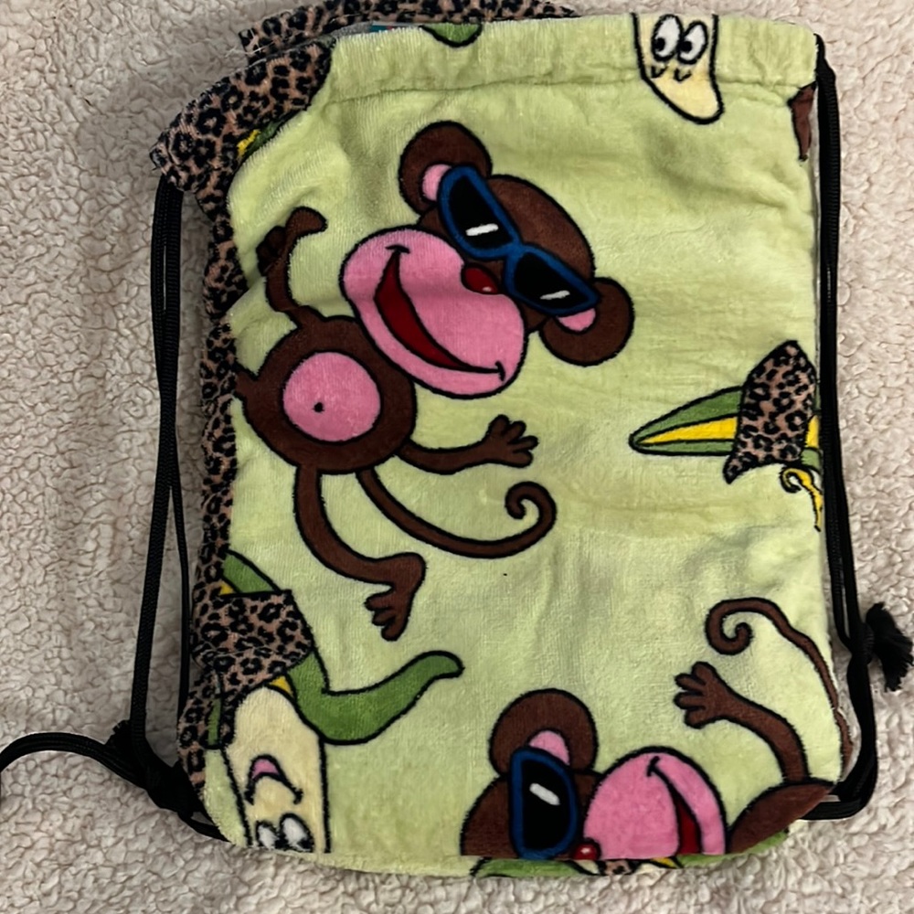 Monkey 🙊 Backpack Towel